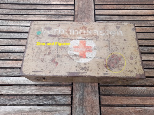 San kiste metall wehrmacht - kiste,