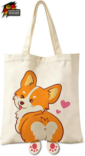 Hunde tasche damen - damen, canvas