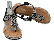 Damen Zehensteg Pantoletten