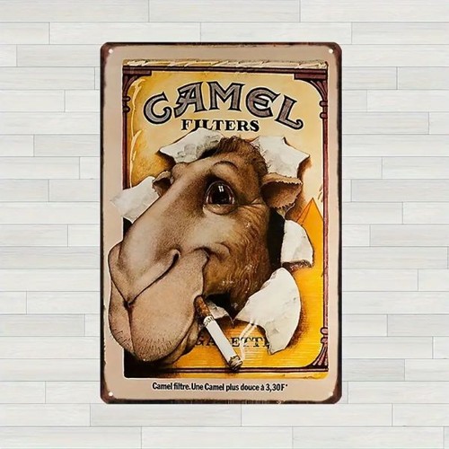 Blechschild camel filters - blechschild,