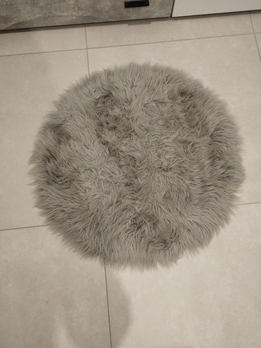 Teppich rund fellteppich - rund,