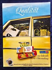 Bahlsen Leibniz Butterkeks und Hit, originale Werbung aus 1976