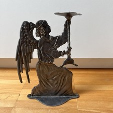 Vintage Pewter Kerzenständer
