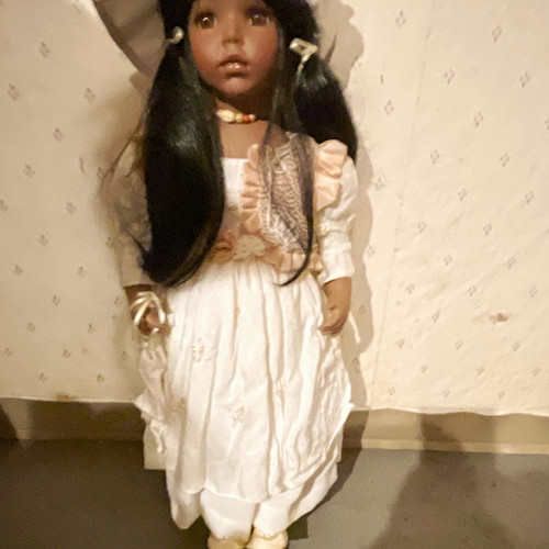 Stoffpuppe mädchen - stoffpuppe,