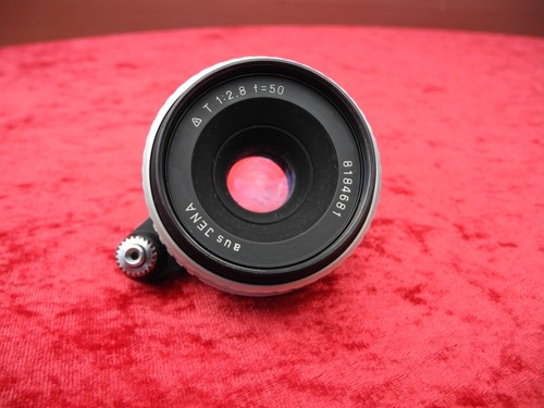 Tessar jena 50mm zebra - 2,8,