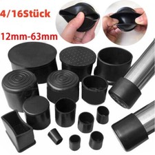 4/16X Runde PVC Stuhlfüße