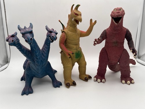 Vintage godzilla 1985 - 3x,