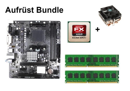 Bundle asrock 760gm hdv - bundle,