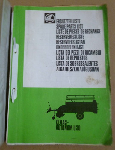 Claas ladewagen autonom u30 - ladewagen,
