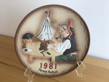 Norman rockwell plate - rockwell, „plate