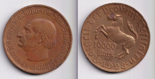 10000 mark notgeld der - 10000,