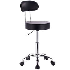 Arbeitshocker Drehhocker Rollhocker Drehstuhl Bürostuhl Hocker Schwarz hb34sz-1