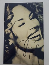 KYLIE MINOUGE Original  Autogramm Signiert Signed Autograph Autografo Foto 20x30