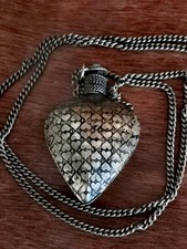 Parfümflakon Metall  Herz