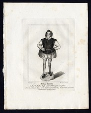 Antiker Portrait Druck - JOHN