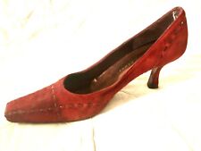 Luxus - Elegante Leder-Pumps REBECA SANVER Gr. 40 - Wie Neu