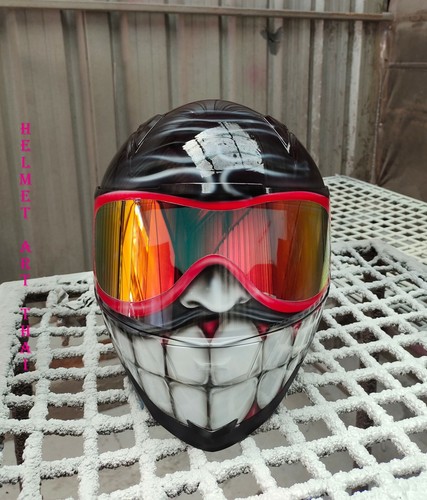 Custom airbrush motorradhelm - custom,