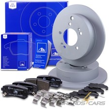 ATE BREMSSCHEIBEN Ø284 +BREMSBELÄGE HINTEN FÜR HYUNDAI ix35 KIA SPORTAGE 2 3