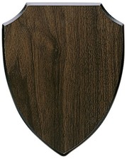 Holztafel wappenform - holztafel,