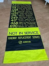 Rollband London Transport Arriva Destination Board Bus Anzeige 
