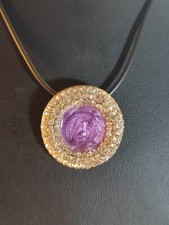 Damen Halskette Rosa