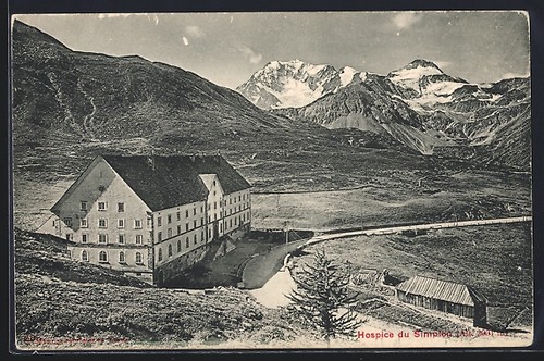 Hospice simplon berghütte - du,