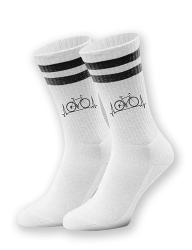Unisex socken heartbeat - socken,