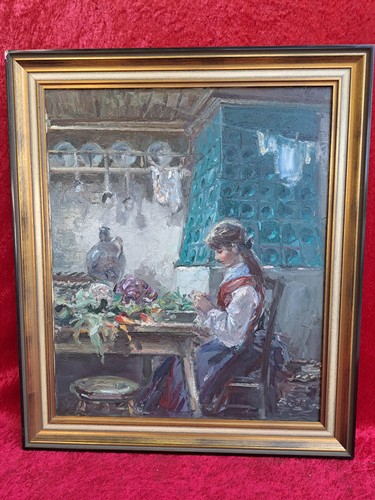 Schönes altes gemälde - schönes,