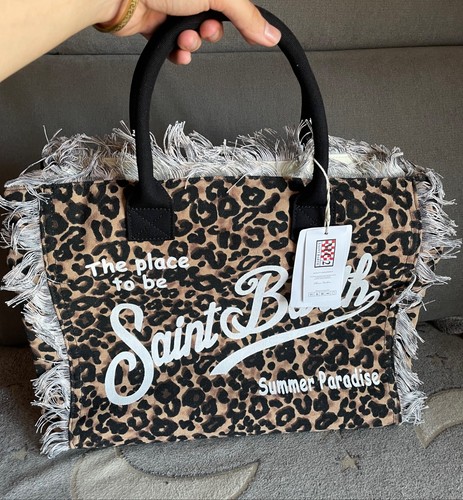 Mc2 saint barth canvas leopard - saint,