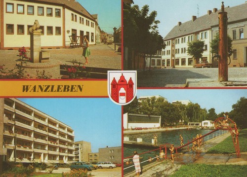 Ddr ansichtskarte wanzleben - ddr,