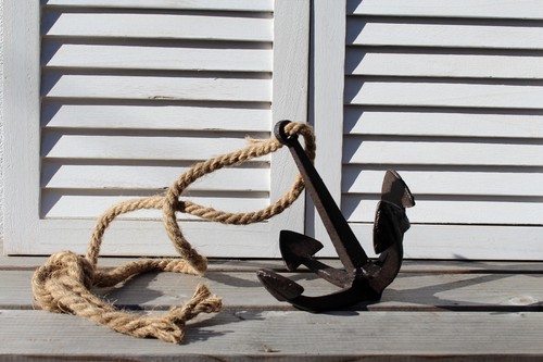Deko anker seil maritim see - maritim,