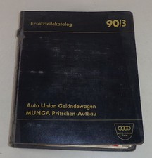 Teilekatalog DKW Munga Stand