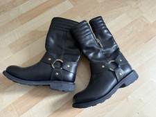 Dirk Bikkembergs Damen Stiefel Schuhe Stiefeletten Bilder Boots Schwarz 39 40