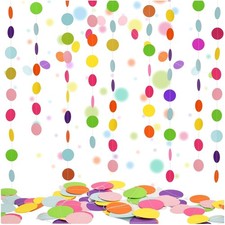 99-teilig Bunte Papiergirlande