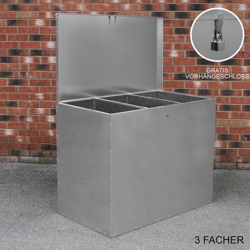 Verzinkter futterbehälter - verzinkter,