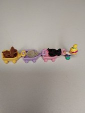 Polly Pocket Lil Pet Cart Pet Parade Collection komplett