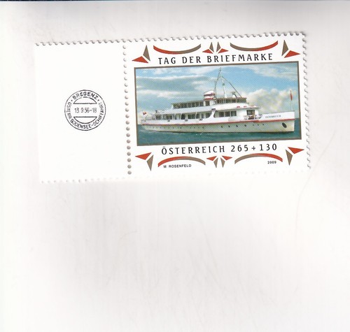 Briefmarke österreich schiff - Österreich,