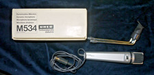 Hochwertiges Uher Mikrofon mit Kabel , Model : M534, mit Etui Und Ovp Vintage