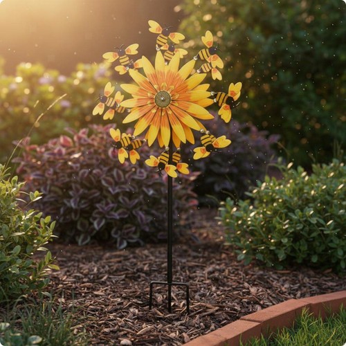 Blumen windspinner mit - mit, bienen
