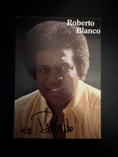 ROBERTO BLANCO Originalautogramm
