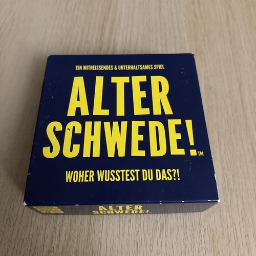 Alter schwede woher wusstest - schwede!,