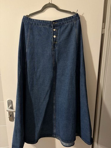Jeansrock mit knopfleiste - jeansrock,