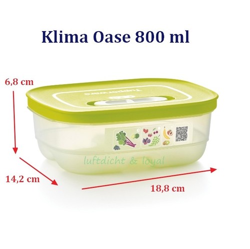 Tupperware klimaoase 800 - klimaoase,