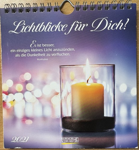 Lichtblicke für dich 2021 - dich!,