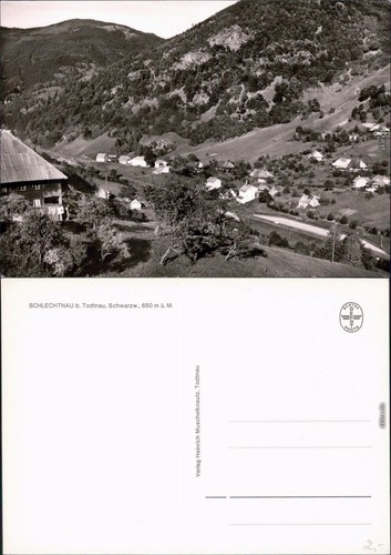 Schlechtnau blick über - schlechtnau,