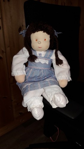 Stoffpuppe schlenkerpuppe - stoffpuppe,