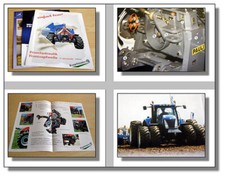 New Holland Schlepper Fronthydraulik Frontzapfwelle 3 original Prospekte 97/03