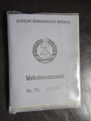 Wehrdienstausweis der