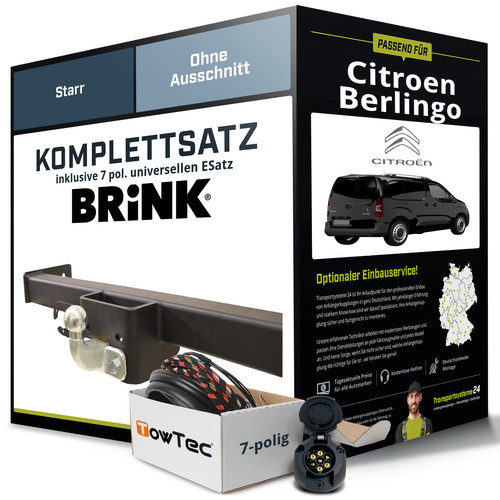 Anhängerkupplung brink starr - anhängerkupplung,