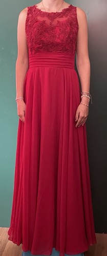 Brautjungfernkleid rot 38 - brautjungfernkleid, gr.